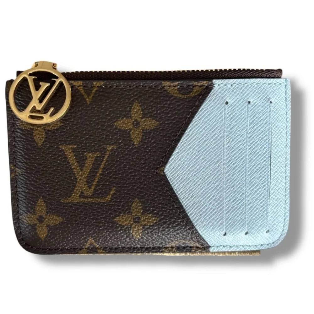 Louis Vuitton Romy Cardholder - Blue Frost - Picture 3 of 5